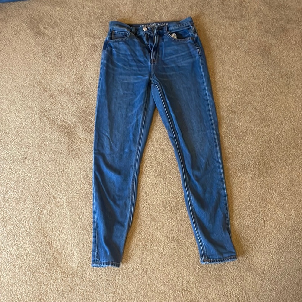 American Eagle denim skinny jeans size 0.